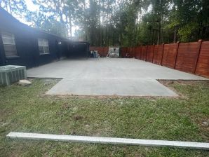 Before & After Patio Construction in Sanderson, FL (2)